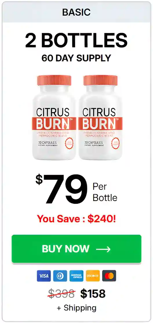 CitrusBurn 2 bottle price